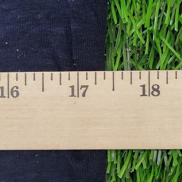 Disney Mickey-Mouse Ringer Shirt Womens XS/S 17x25 Navy-Blue - Picture 11 of 11